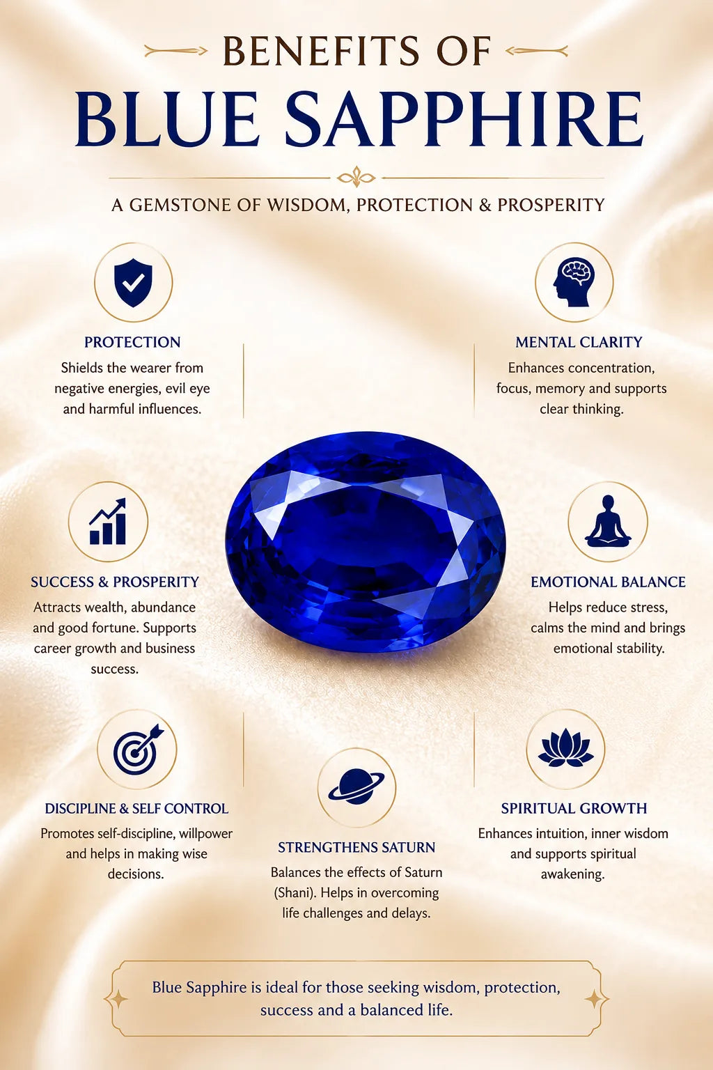 Blue Sapphire (Neelam) 4.05 Ct