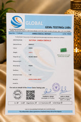 Zambia Emerald (Panna) 3.65 Ct | GGTL Certified | Report 77700252