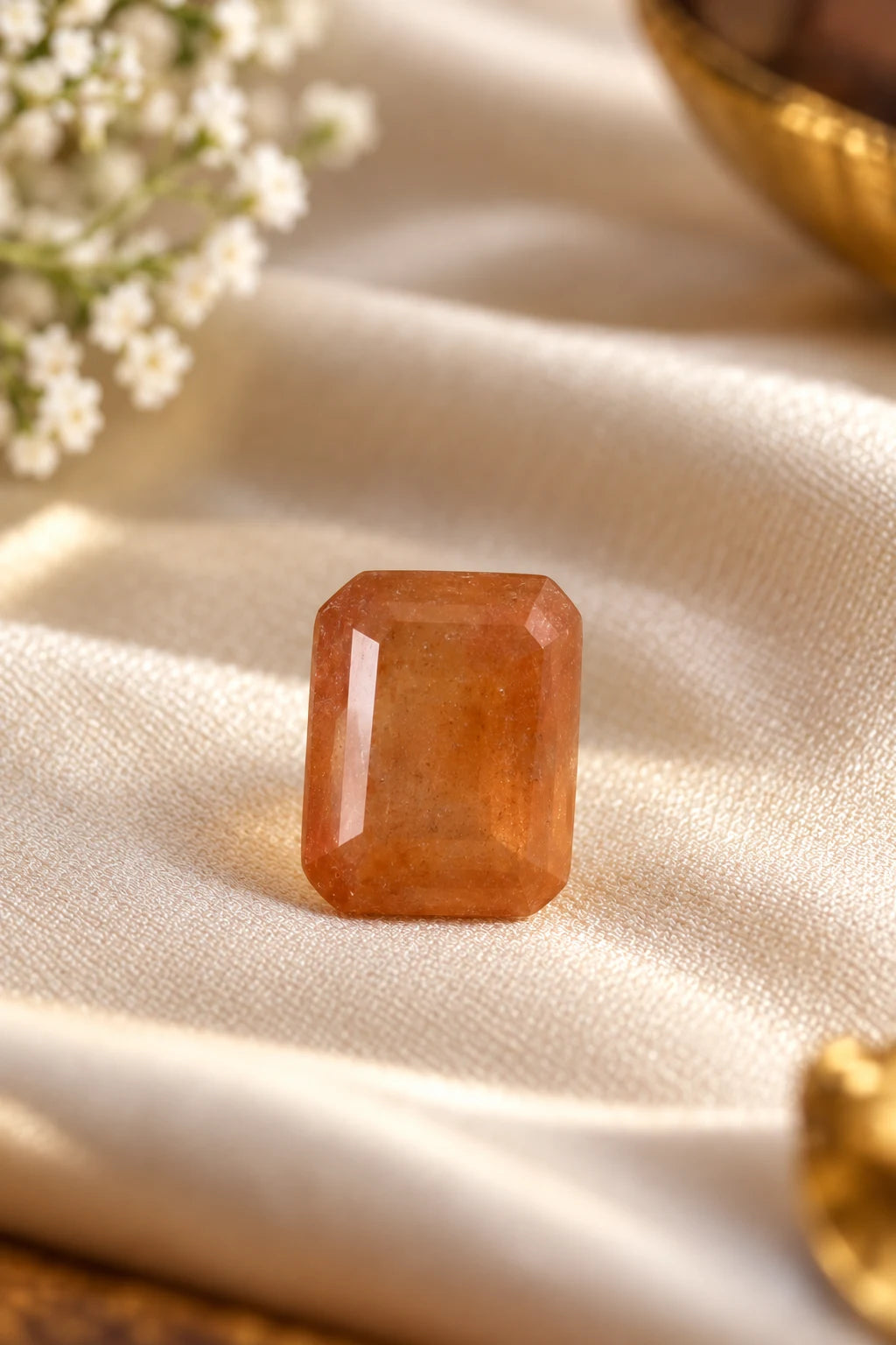 Yellow Sapphire (Pukhraj) 6.88 Ct