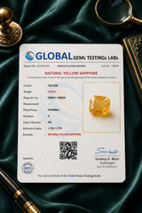 Yellow Sapphire (Pukhraj) 4.88 Ct