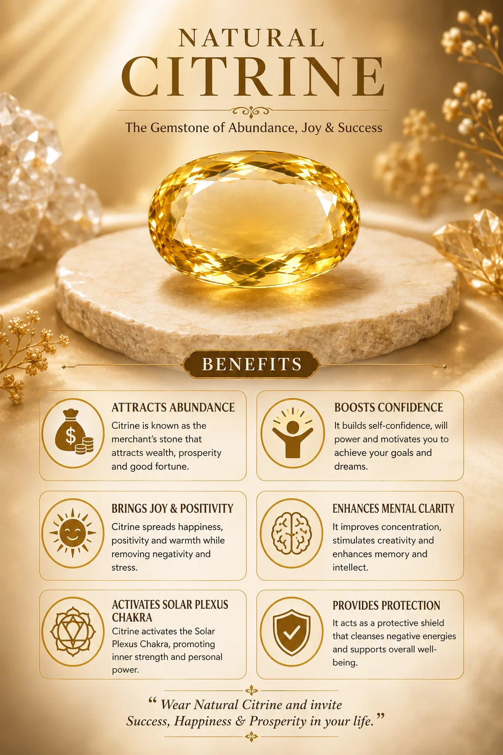 Citrine 7.55 Ct