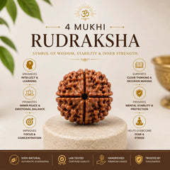4 Mukhi Rudraksha
