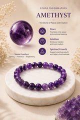 Amethyst Stone Bracelet