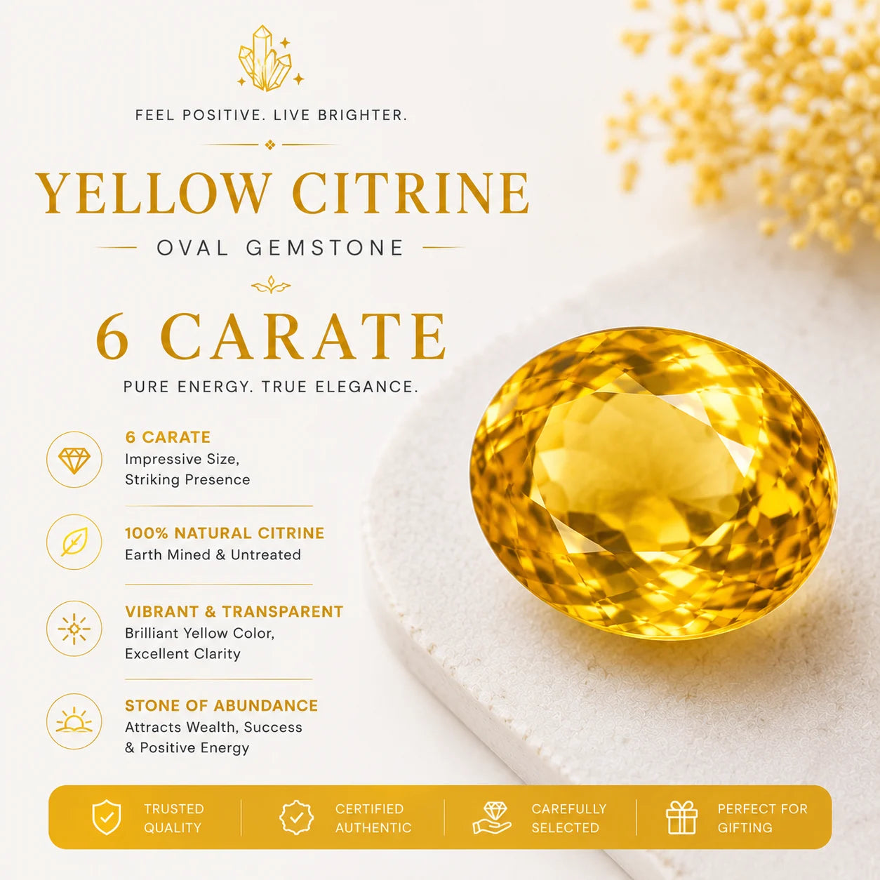 Citrine 6 Carat