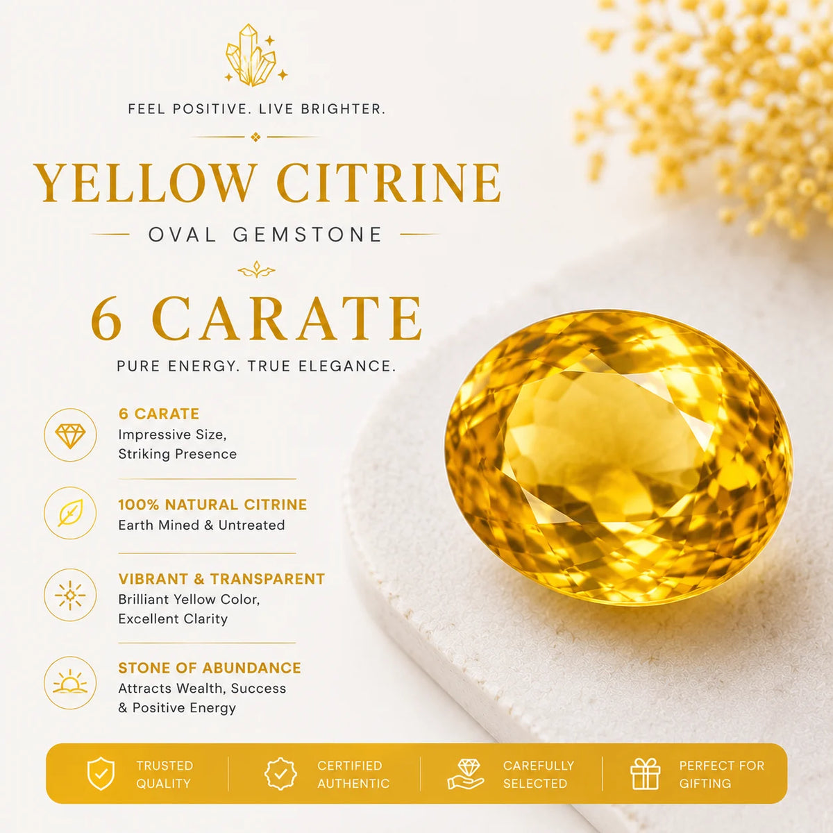 Citrine 6 Carat