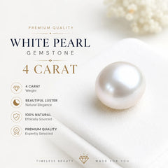 White Pearl 4 Carat