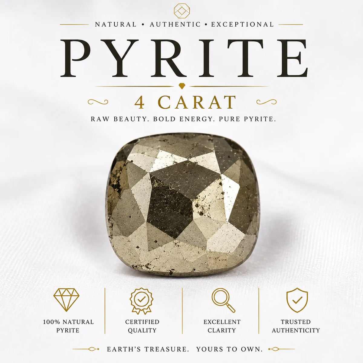 Pyrite 4 Carat