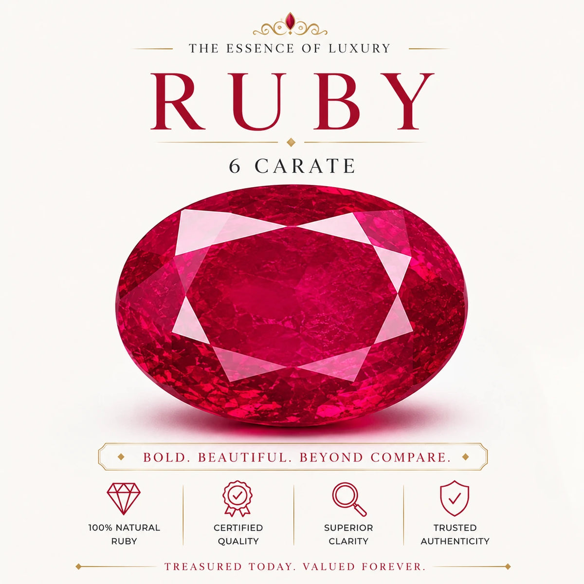 Ruby 6 Carat
