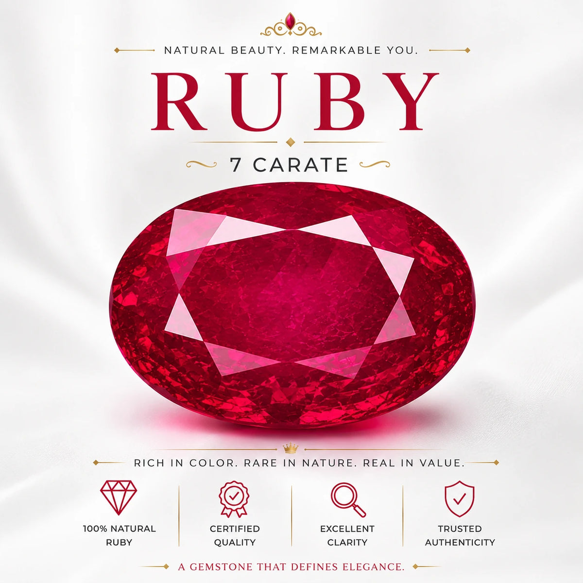 Ruby 7 Carat