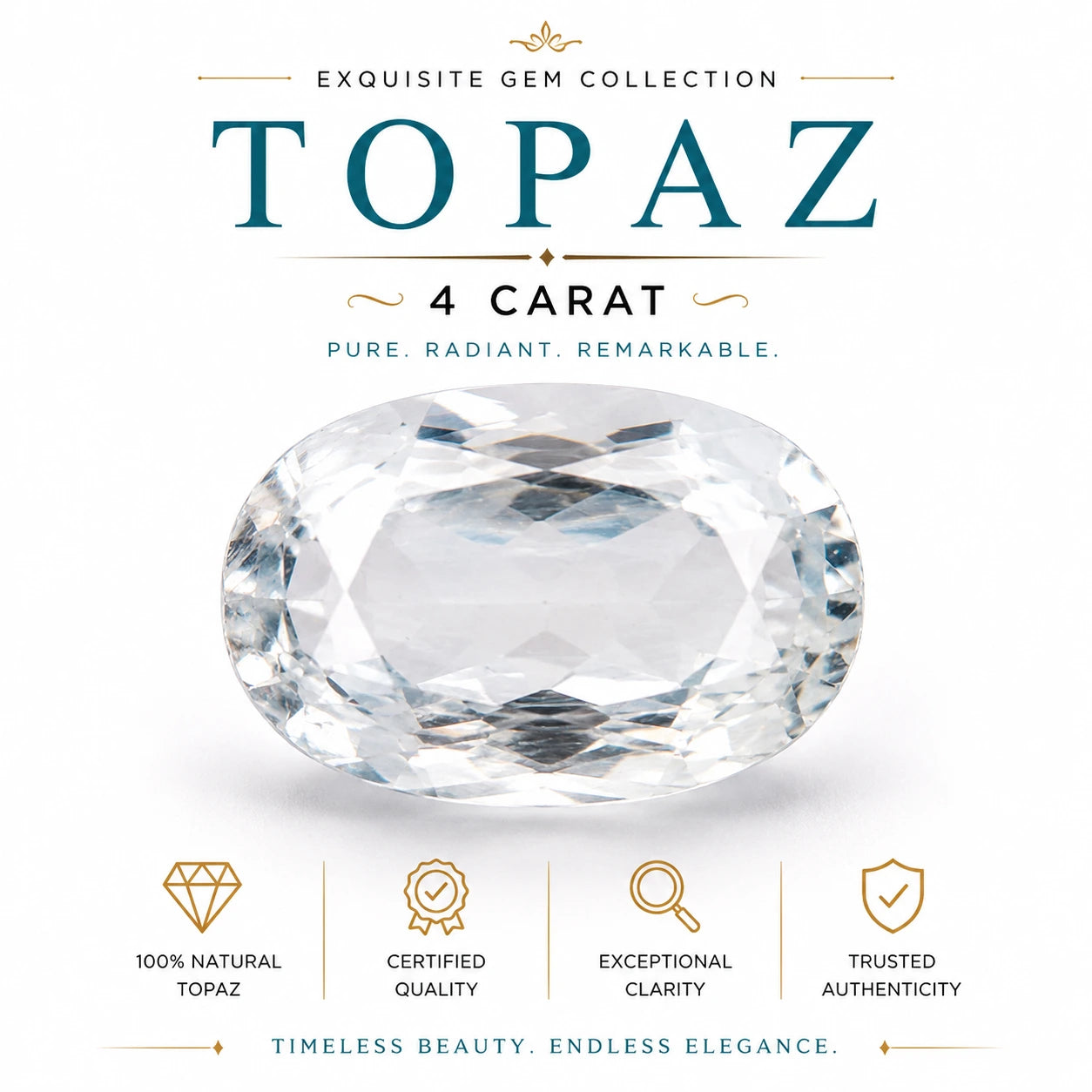 Topaz 4 Carat