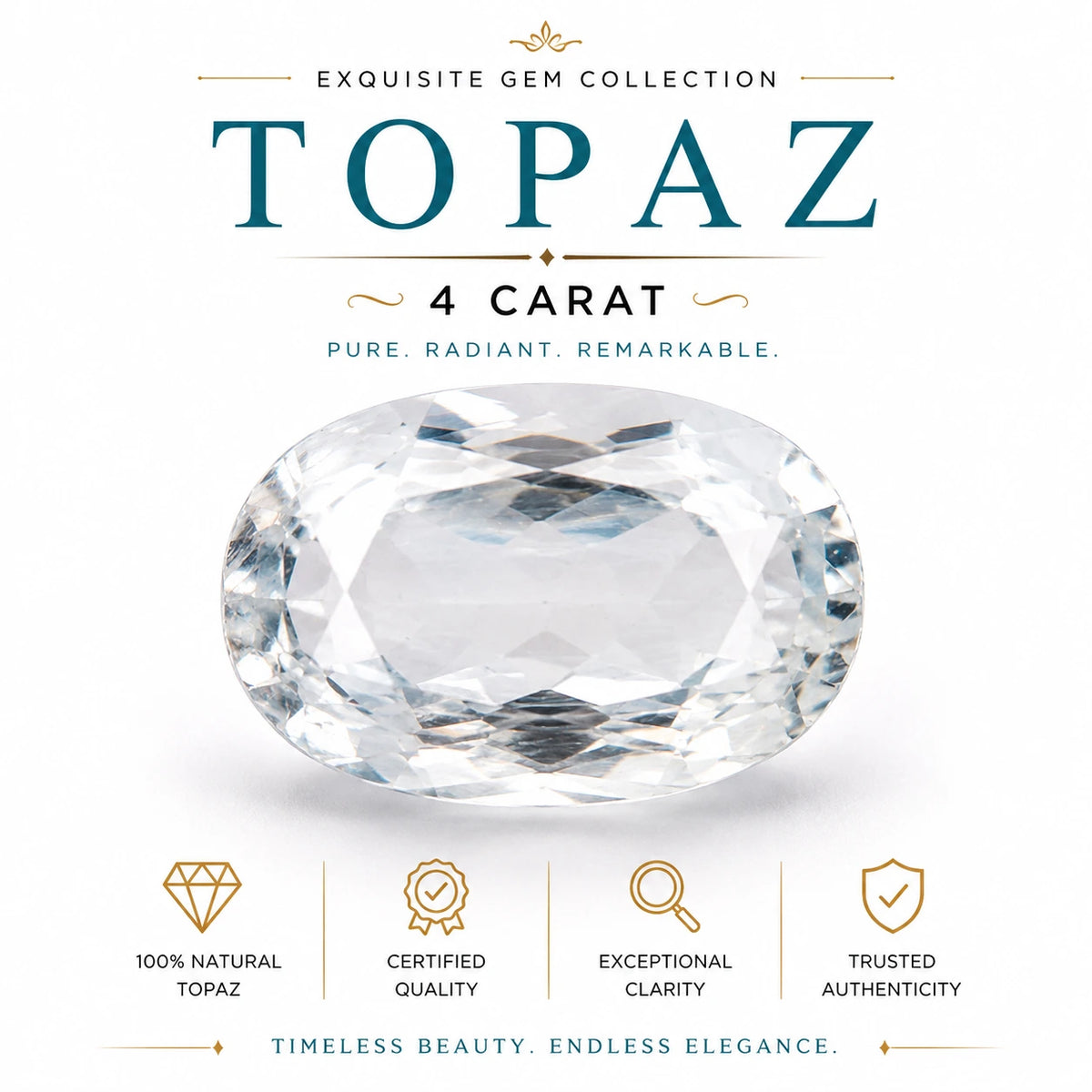 Topaz 4 Carat