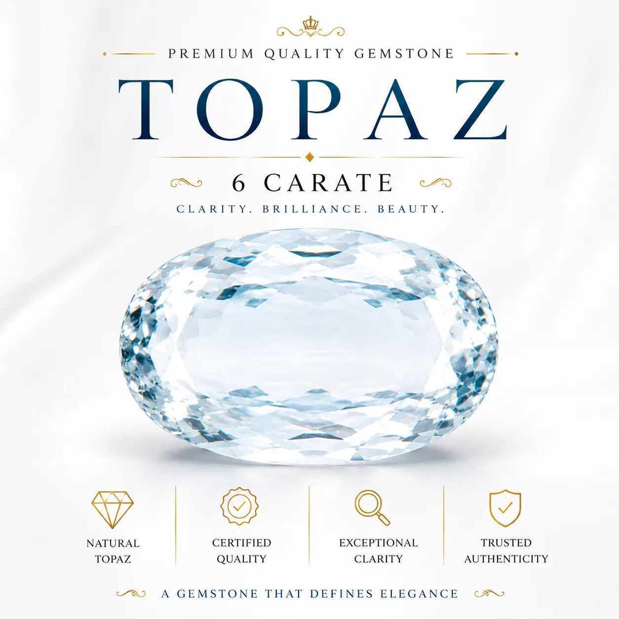 Topaz 6 Carat