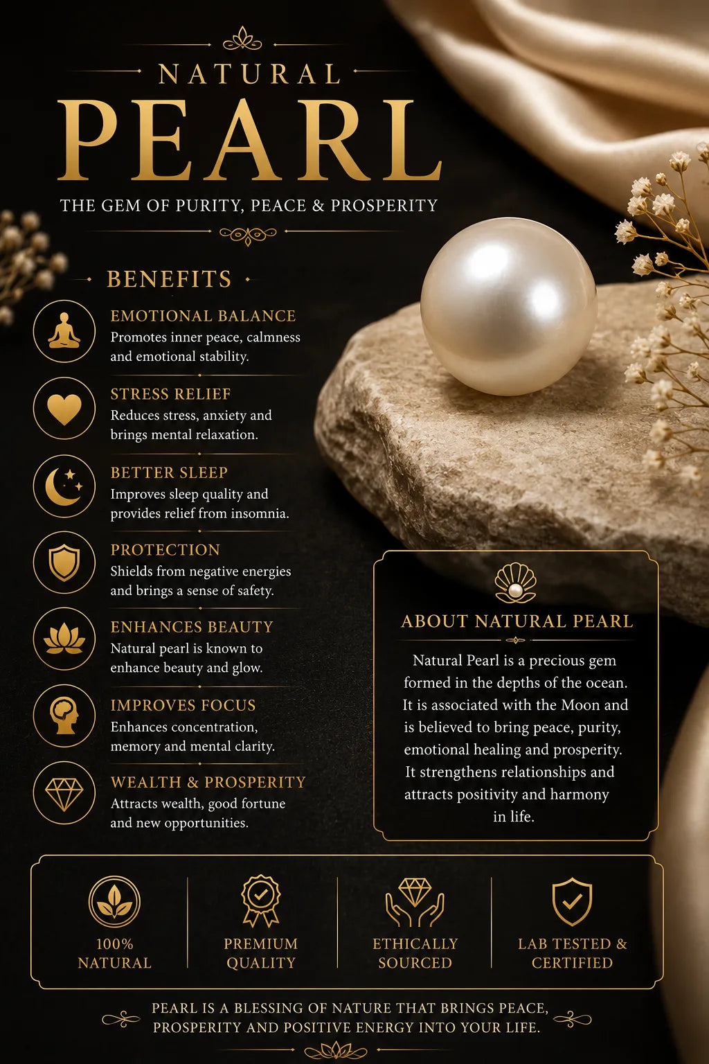 South Sea Pearl (Moti) 5.34 Ct | GGTL Certified | Report 77719918