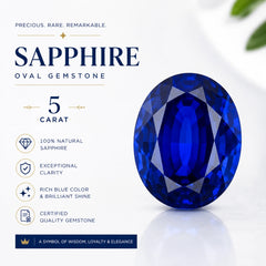 Blue Sapphire 5 Carat